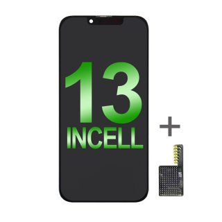 LCD Screen Digitizer Assembly Replacement With Portable IC for iPhone 13 (Incell/ COF) - Black
